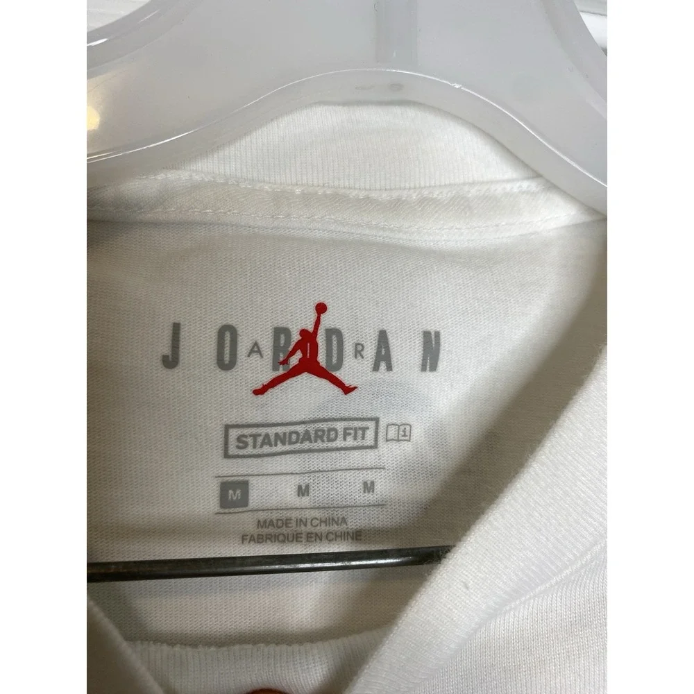 Off-white X Jordan Men's Virgil Abloh Hoop Heroes Basketball Shirt Size M *read*
